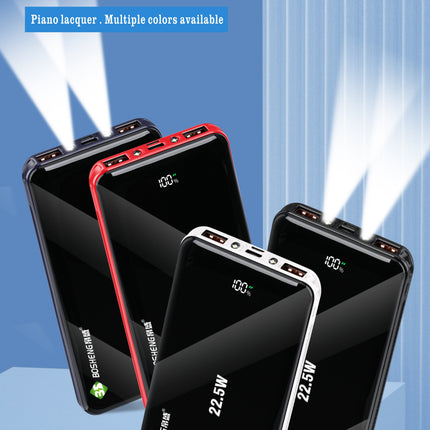 Portable Power Bank  Fast Charging Universal Battery Pack For IPhone, Android & All Devices, Compact & Lightweight,  Travel-Friendly