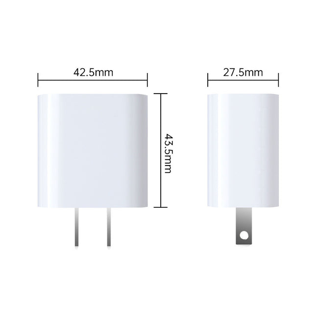 PD USB Plug -White 7593