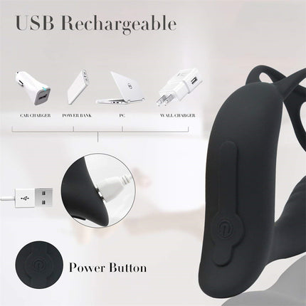 Sex- Toys Vibrator- Anal- Plug Male Penis- Ring Anal- Vibrator- Ring Masturbation- For Men Couple Dildo