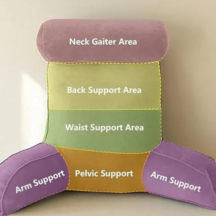Sofa Bed Head Reading Pillow, 85x60cm, 5 Colors