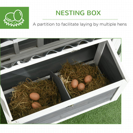 Chicken Coop with Run for 1-2 Chickens