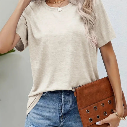 Women's Solid Color T-shirt
