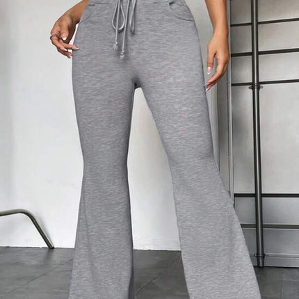 European And American Stitching Yoga Exercise Pants Outdoor Casual Flared Pants