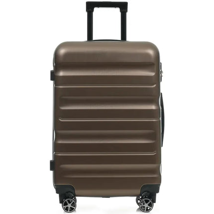 6-Piece ABS Hardshell Luggage Set - Lightweight & Durable Suitcases With Dual Spinner Wheels, Carry-On & Check-In Sizes For Travel & Business