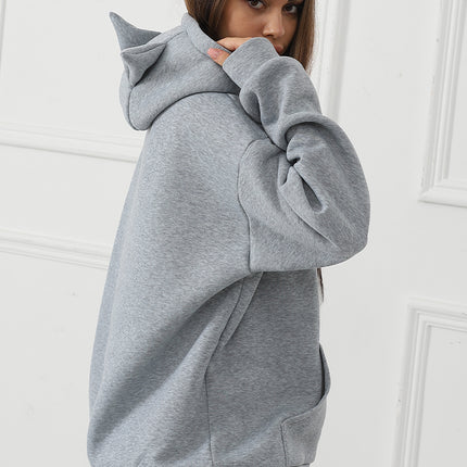 Women's Fashionable Casual Printed Long Sleeved Sweatshirt