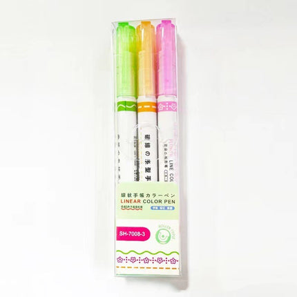 Net Celebrity Creative Curve Pen Roller Outline Pen Student Hand Ledger Line Paintbrush