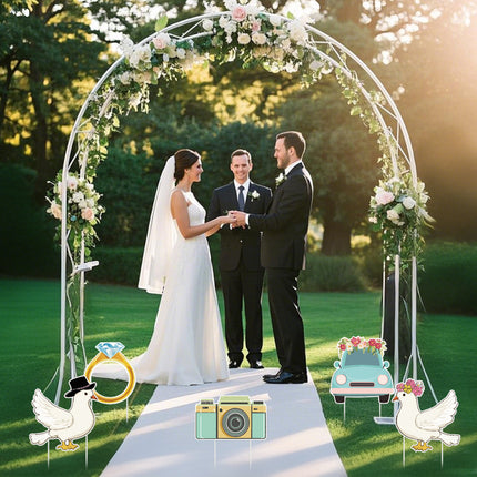 5Pcs Wedding Yard Signs