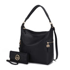 Black / Vegan Leather
