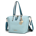 Baby Blue Navy / Vegan Leather