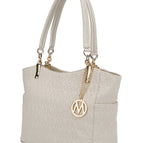 Beige / Vegan Leather