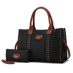 Black / Vegan Leather