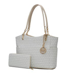 White / Vegan Leather