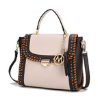 Beige / Vegan Leather