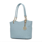 Light Blue / Vegan Leather