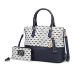 Navy / Vegan Leather