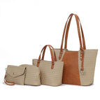 Beige / Crocodile
