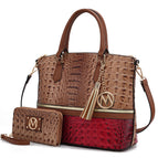 Red-Taupe / Vegan Leather