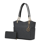 Black / Vegan Leather