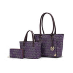 Purple / Vegan Leather