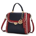 Navy / Vegan Leather