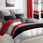 KING / Red/Black Stripes