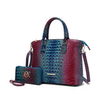 Blue / Vegan Leather