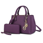 Purple / Vegan Leather