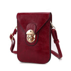 Red / Vegan Leather