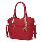 Red / Vegan Leather