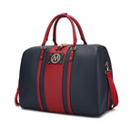 Navy / Vegan Leather
