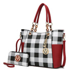 Red / Vegan Leather