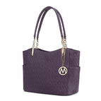 Purple / Vegan Leather