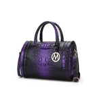 Purple / Vegan Leather