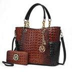 Cognac Black / Vegan Leather
