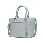 Light Blue / Vegan Leather