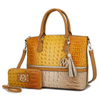 Beige-Yellow / Vegan Leather