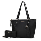 Black / Vegan Leather