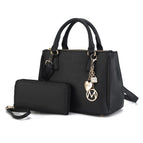 Black / Vegan Leather