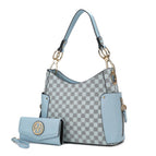 Light Blue / Vegan Leather