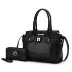 Black / Vegan Leather