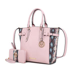 Pink / Faux Snake