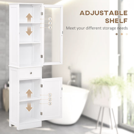 Slim Bathroom Storage Cabinet