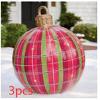 Red grids / 3PCS / 60cm