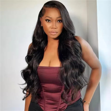 4x6 Lace Closure Wig Human Hair Natural Color Body Wave