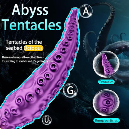 Monster Tentacle Dildo, Tentacle  9 Vibration Modes Vagina  Nipples Massage Stimulation, Octopus Tentacle Dildo For Men Women Couples Butt Clitoris Stimulate