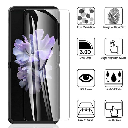 Galaxy Z Flip 3 5G Soft Hydrogel Screen Protector Film HD Lens Cover