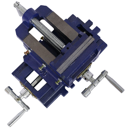 Cross Slide Vise, Drill Press Vise 4inch,drill Press Metal Milling 2 Way X-Y ,benchtop Wood Working Clamp Machine