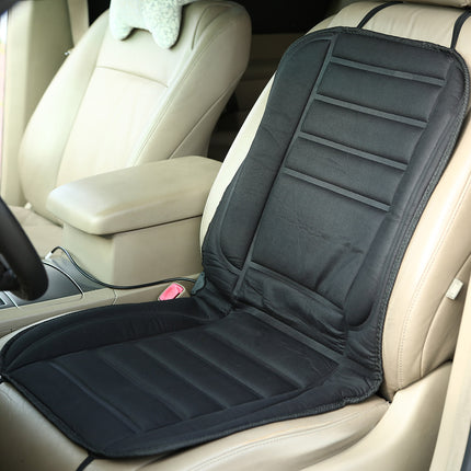 1Pc Heated Car Seat Cushion 12V Auto Seat Cover Warmer With Adjustable Temperature Controller For Cars Trucks SUV