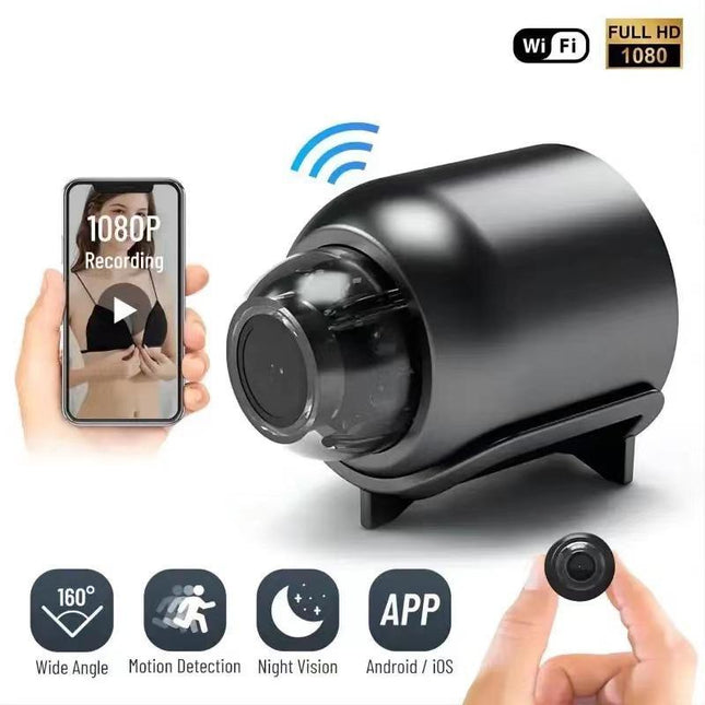 X5 Wireless Home Surveillance Camera HD WiFi Support Magnetic Bracket USB Power Supply Indoor And Outdoor Use Built-in Battery Magnetic,This Item Can Only Be Shipped Via Uniuni And Gofo