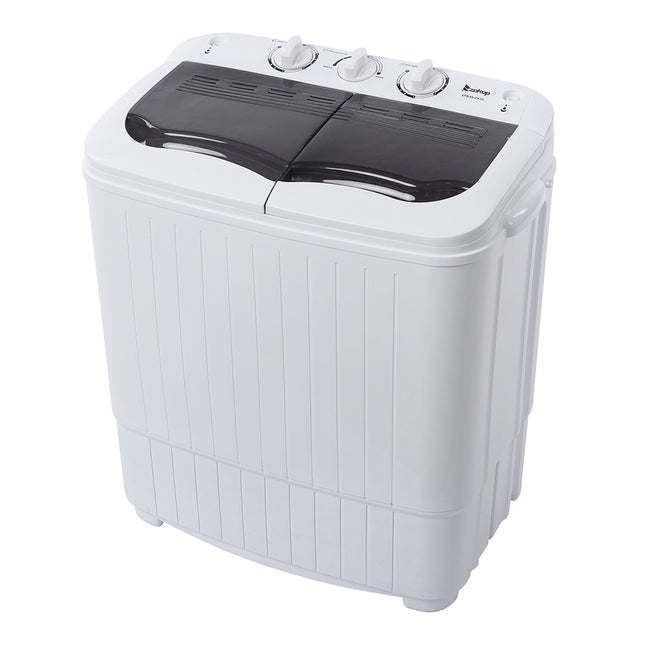 US XPB35-ZK35 14.3 Lb Washing Machine, Double Drum With Drain Pump, Plastic, Semi-Automatic